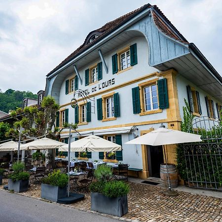 Romantik Hotel De L'Ours Sugiez Exterior photo